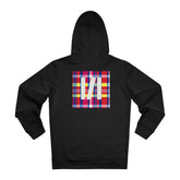 Glenarfem. Unisex Back Print Logo Hoodie